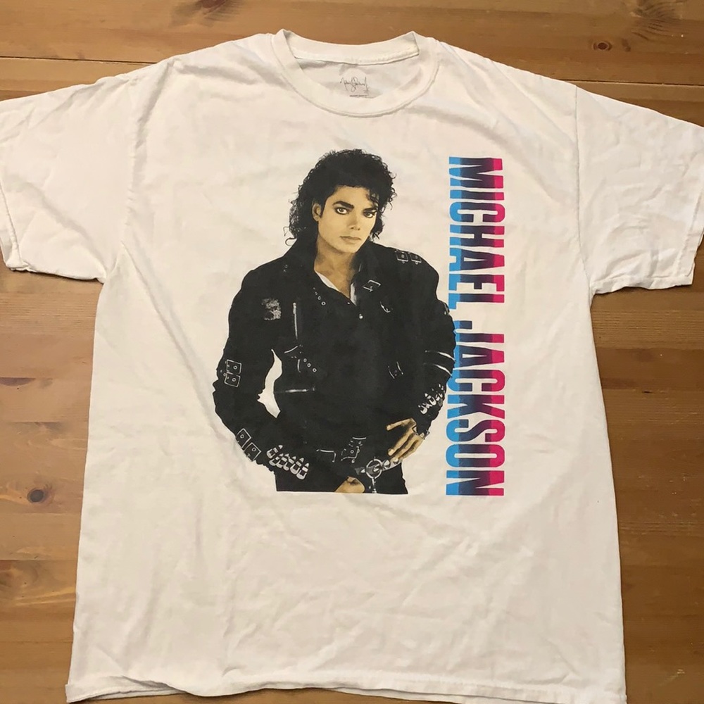 Michael Jackson Bad Tour 88 T shirt